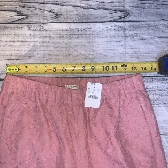J. CREW Blush Pink Lace Ankle Pants - Picture 8 of 11